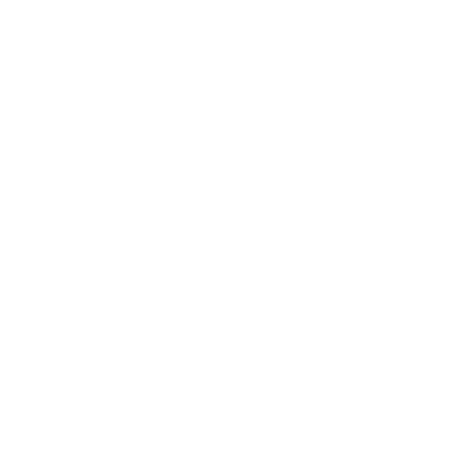 Black circle with ten white rectangles radiating outward, forming a sun-like pattern.